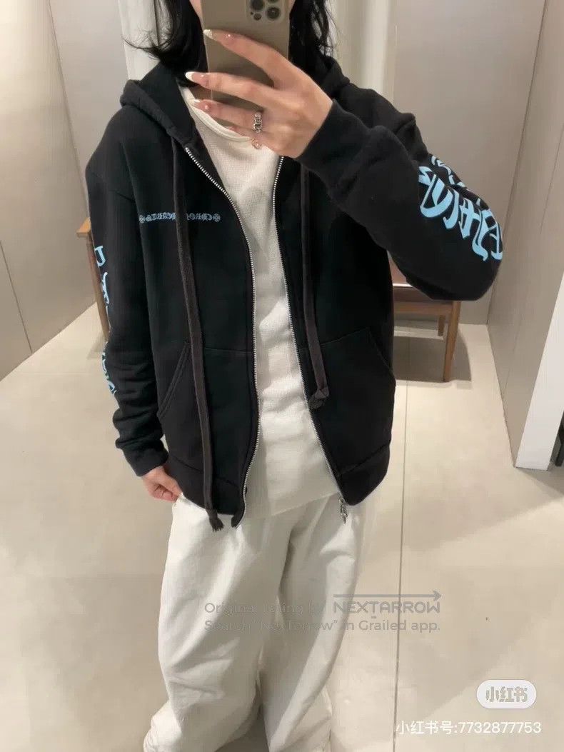 Chrome Hearts CHROME HEARTS Size L Black arms blue Sanskrit limited Neri Size US L / EU 52-54 / 3 - 6 Thumbnail