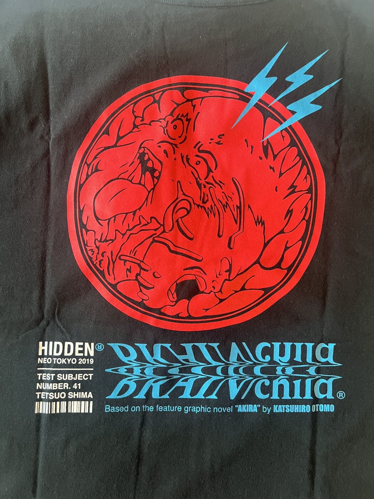 HIDDEN HIDDEN x BRAIN/child AKIRA tee collab Size US XL / EU 56 / 4 - 2 Thumbnail
