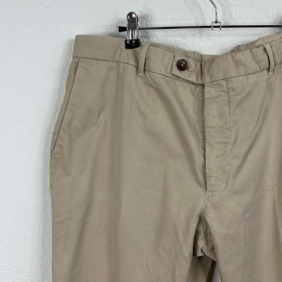 Tom Ford Tom Ford Side Tab Button Cotton Flat Front Khakis Mens Size US 38 / EU 54 - 1 Thumbnail