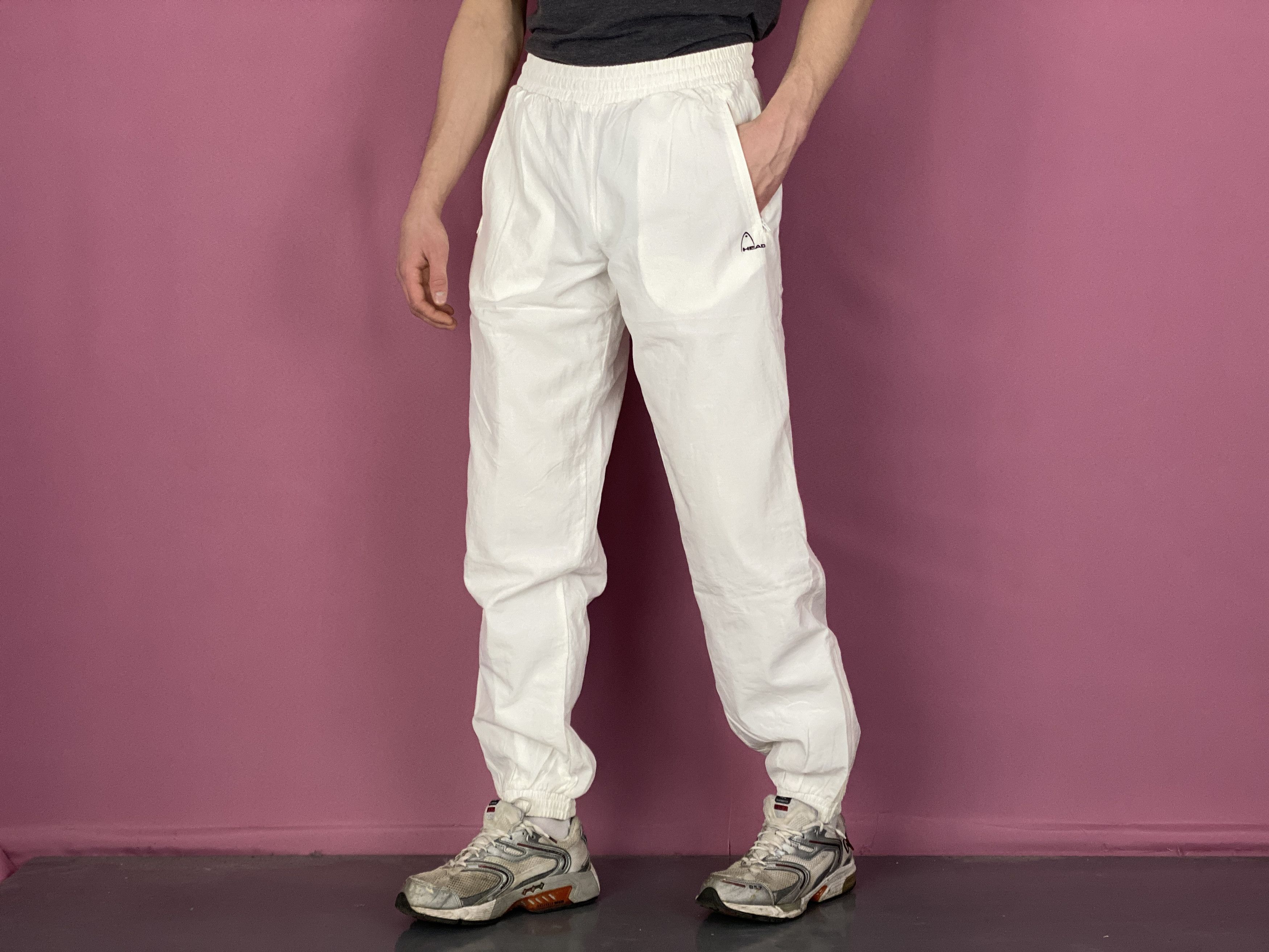 Designer × Vintage Head Vintage Men's Track Pants - L Size US 30 / EU 46 - 3 Thumbnail
