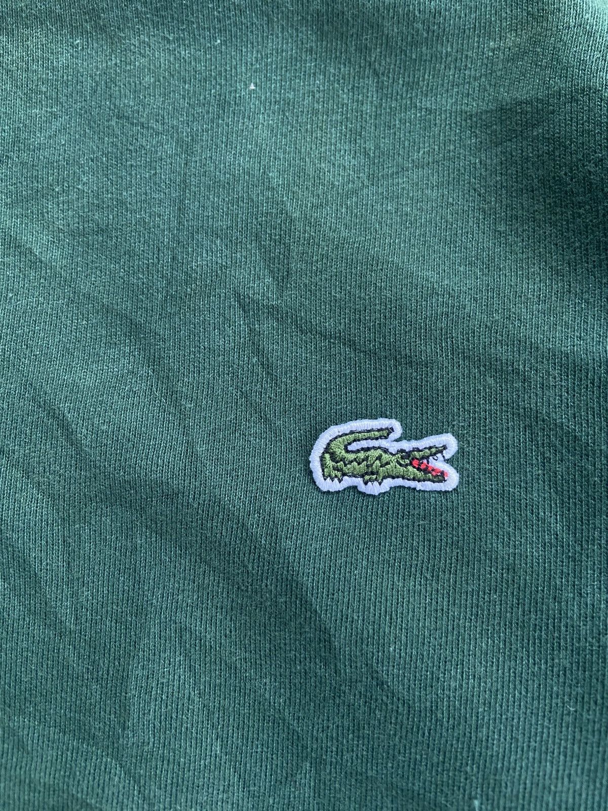 Lacoste Lacoste varsity jacket with white striped ribbed trims Size US M / EU 48-50 / 2 - 2 Thumbnail