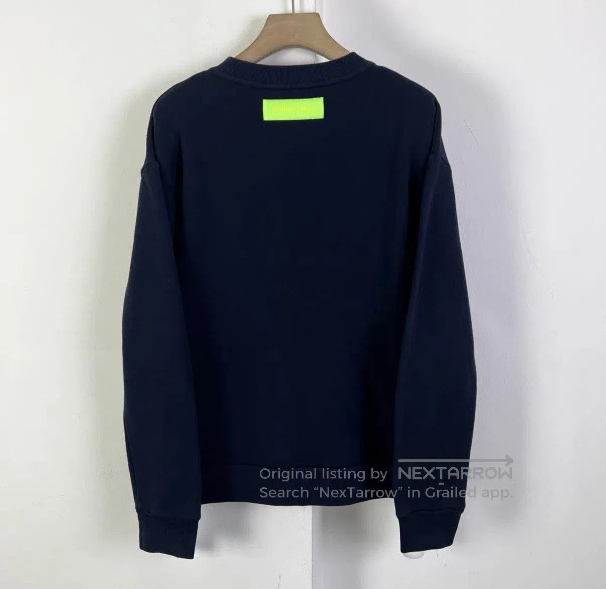 Louis Vuitton Blue Long Sleeve Sweatshirt with Text Print. Size US L / EU 52-54 / 3 - 2 Thumbnail