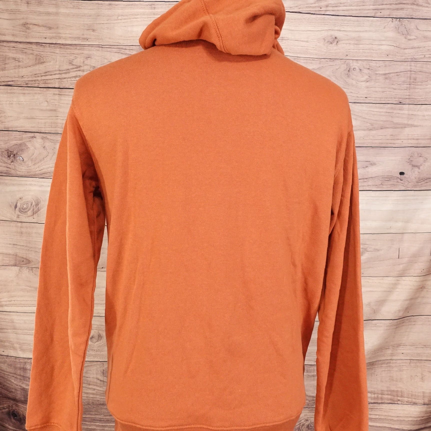 Vintage JURASSIC PARK LOGO MOVIE PROMO PULLOVER HOODIE SIZE SMALL ORANGE MENS Size US S / EU 44-46 / 1 - 3 Thumbnail
