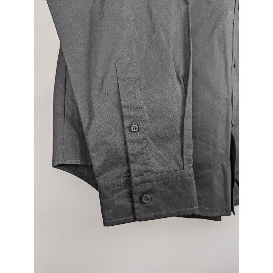 Balenciaga o1rshd1 Dress Shirt in Black Size US XS / EU 42 / 0 - 9 Thumbnail