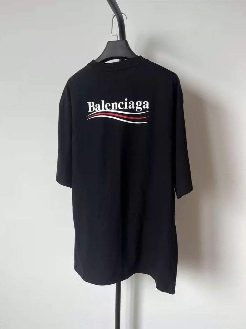 Balenciaga Balenciaga Political Campaign Cola Printed Oversized Short Size US M / EU 48-50 / 2 - 2 Thumbnail