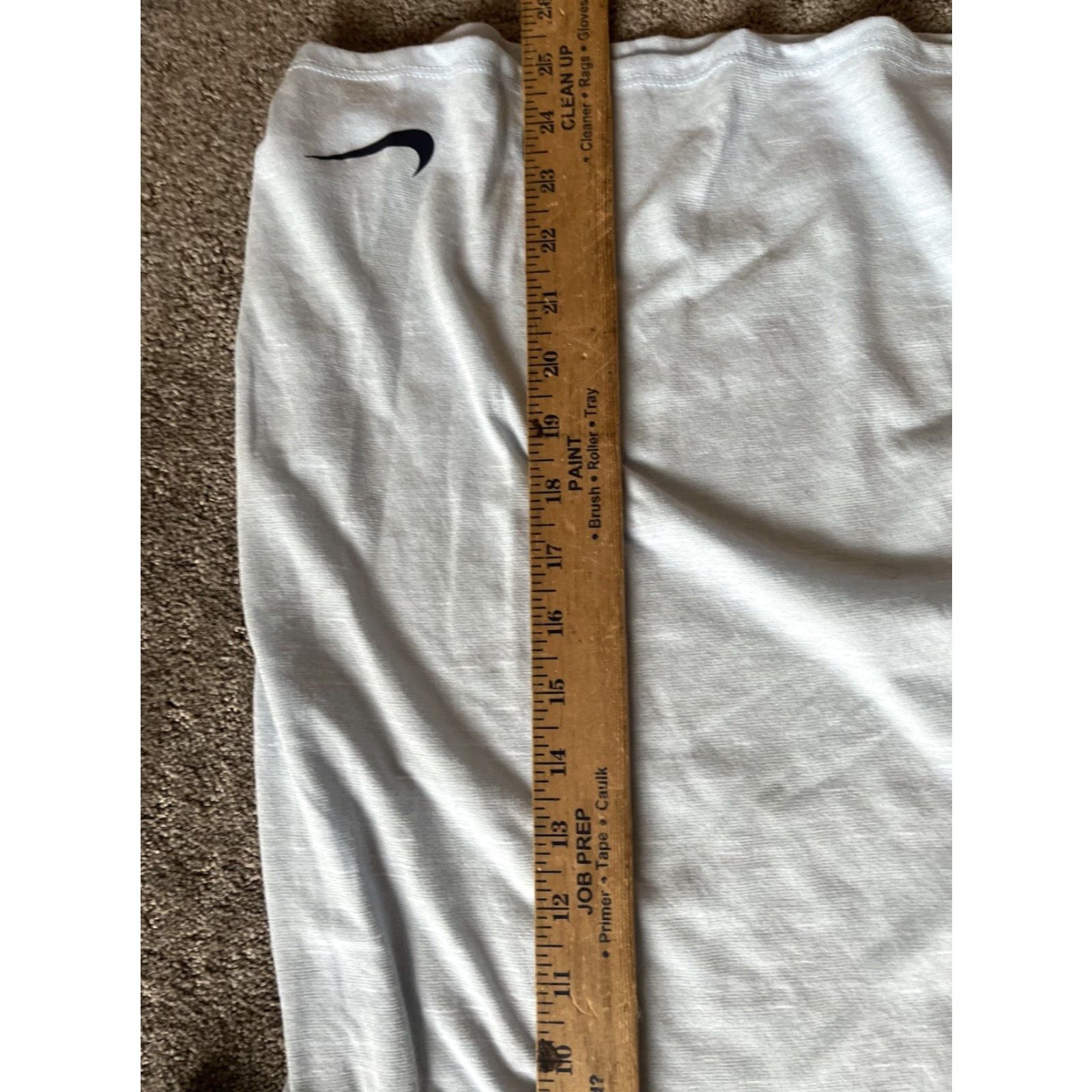 Nike Nike Shirt Large Adult Blue Athletic Dri Fit V Neck Swoosh Logo Gym Womens L Size L / US 10 / IT 46 - 5 Thumbnail