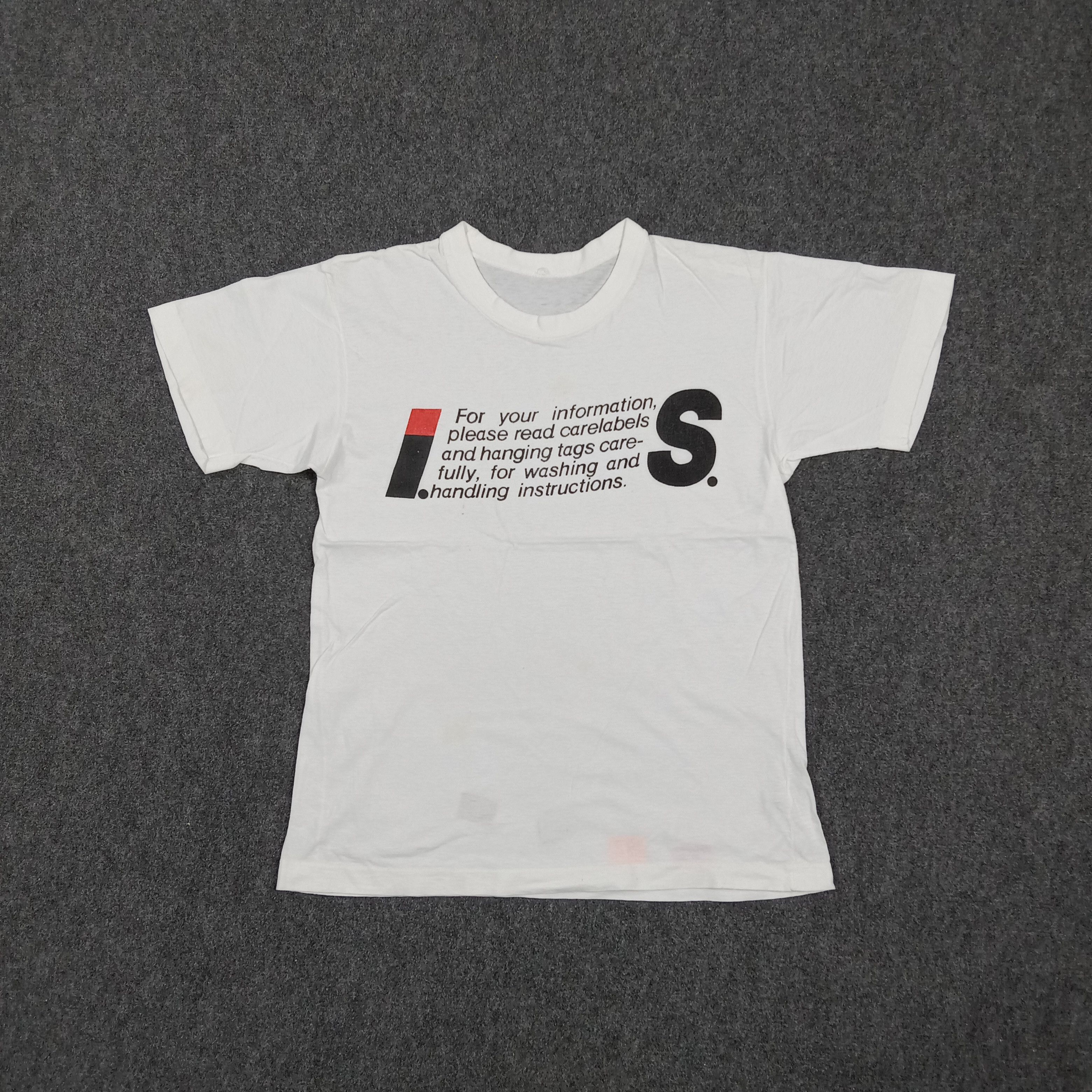 Issey Miyake × Tsumori Chisato 80s I.S. Issey Sport Logo T-Shirt
