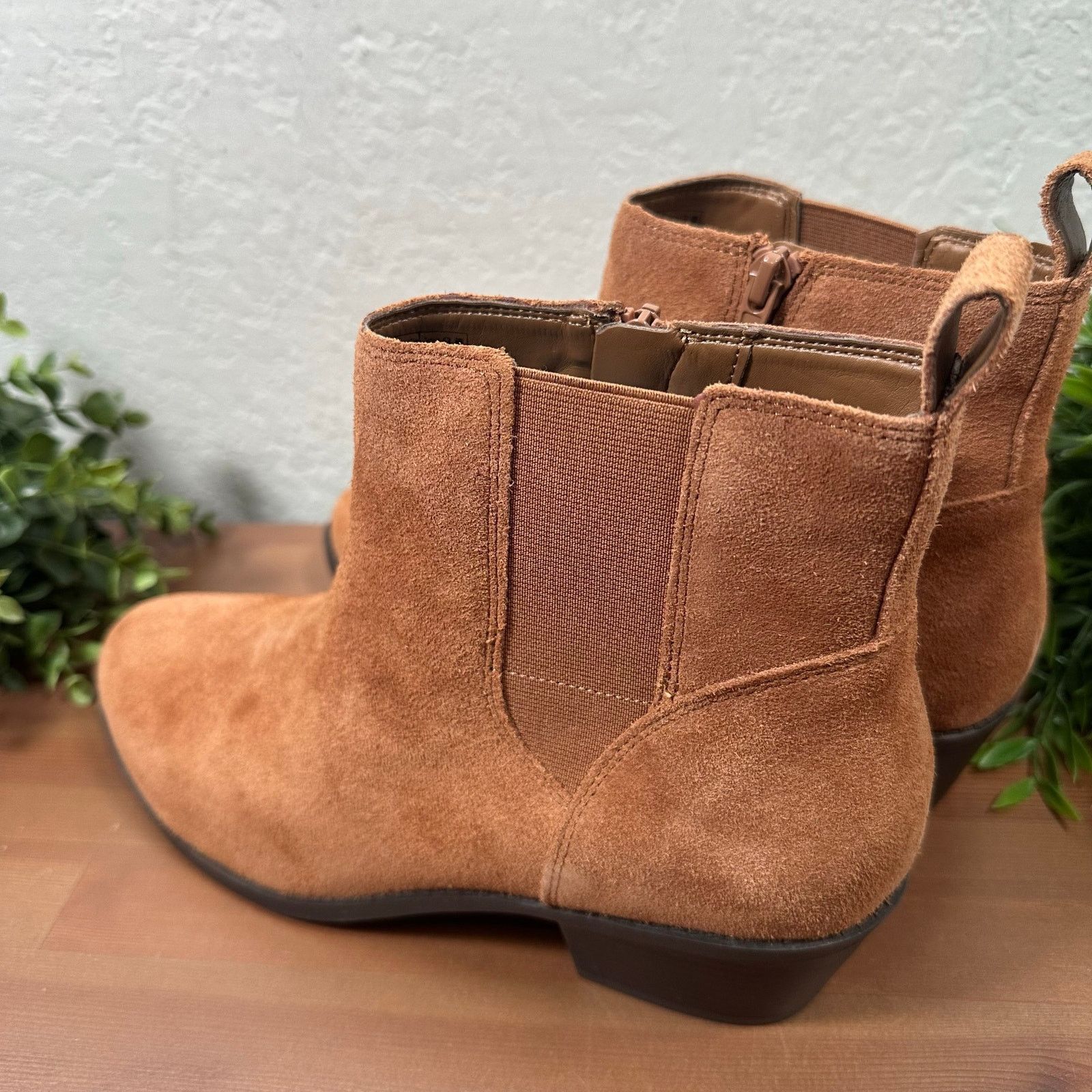 Vionic Vionic Roseland Water-Repellent Suede Ankle Boots Size 10 Size US 10 / IT 40 - 4 Thumbnail