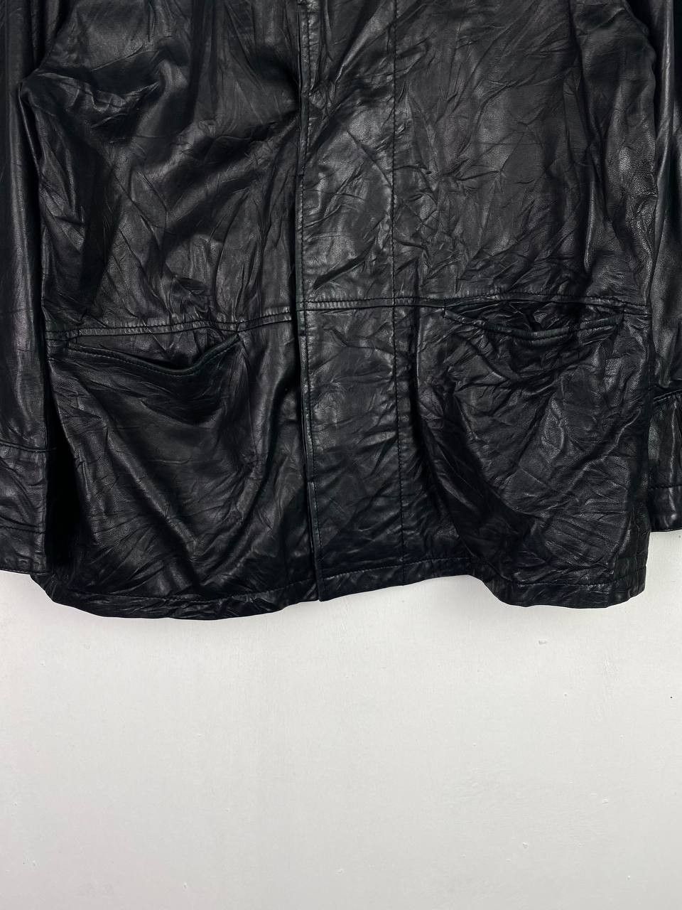Leather vintage leather jacket very nice design Size US M / EU 48-50 / 2 - 3 Thumbnail