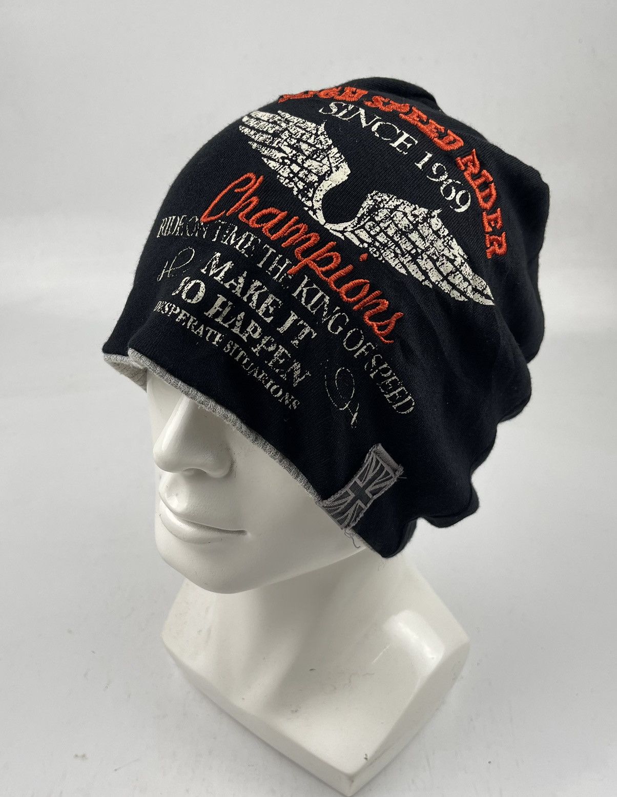 Japanese Brand high speed rider beanie hat tc37 Size ONE SIZE - 1 Thumbnail