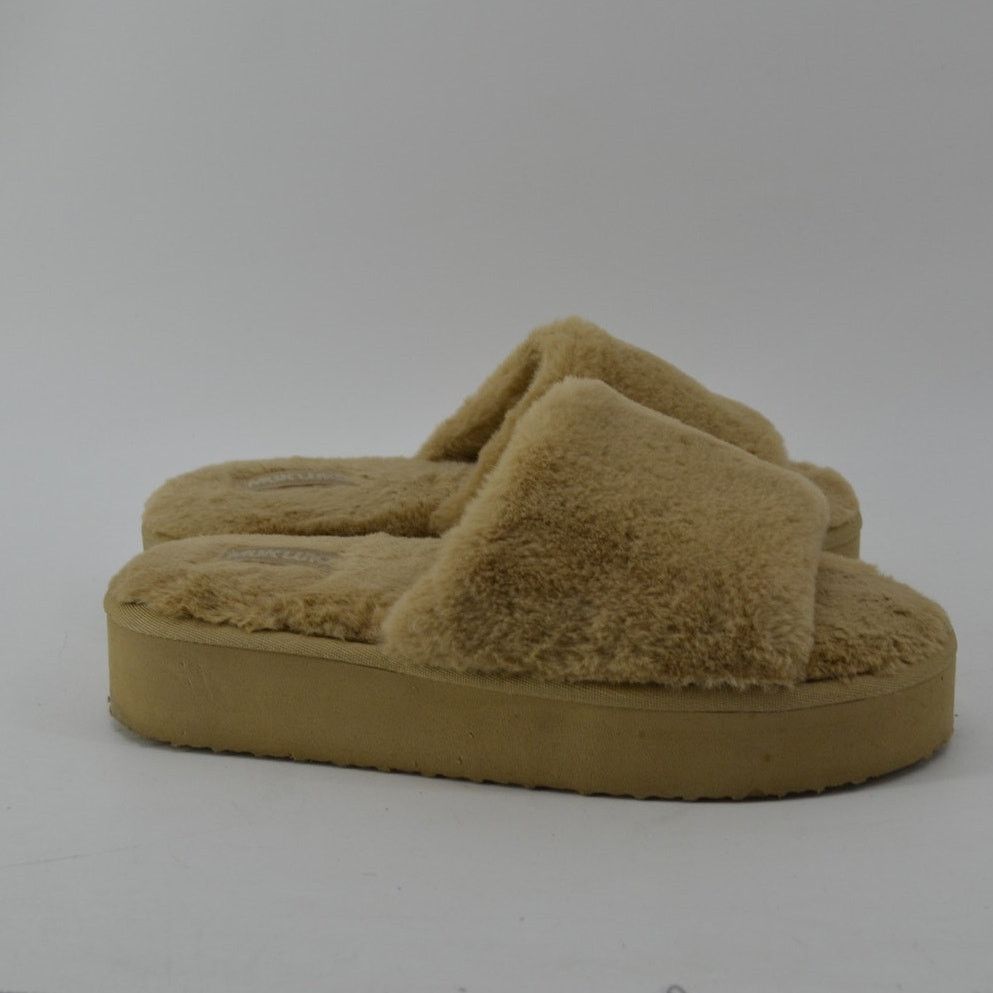 Other Mukluks Size 7-8 Kirstey Platform Slide Slipper Irish Cream Size US 8 / IT 38 - 3 Thumbnail