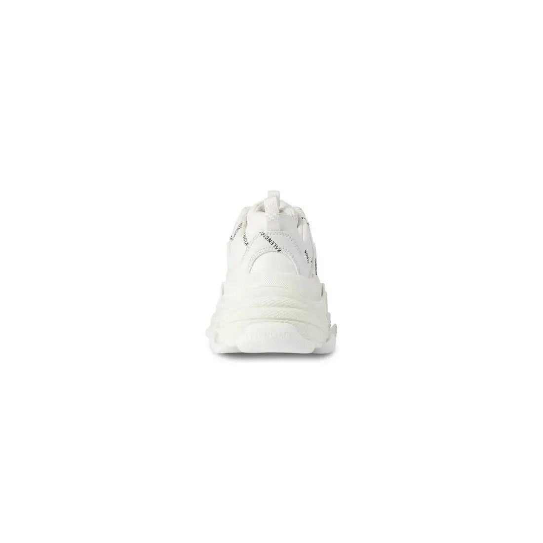 Balenciaga o1w1db10625 Triple S Sneakers Allover Logo in White Size US 4 / IT 34 - 2 Thumbnail