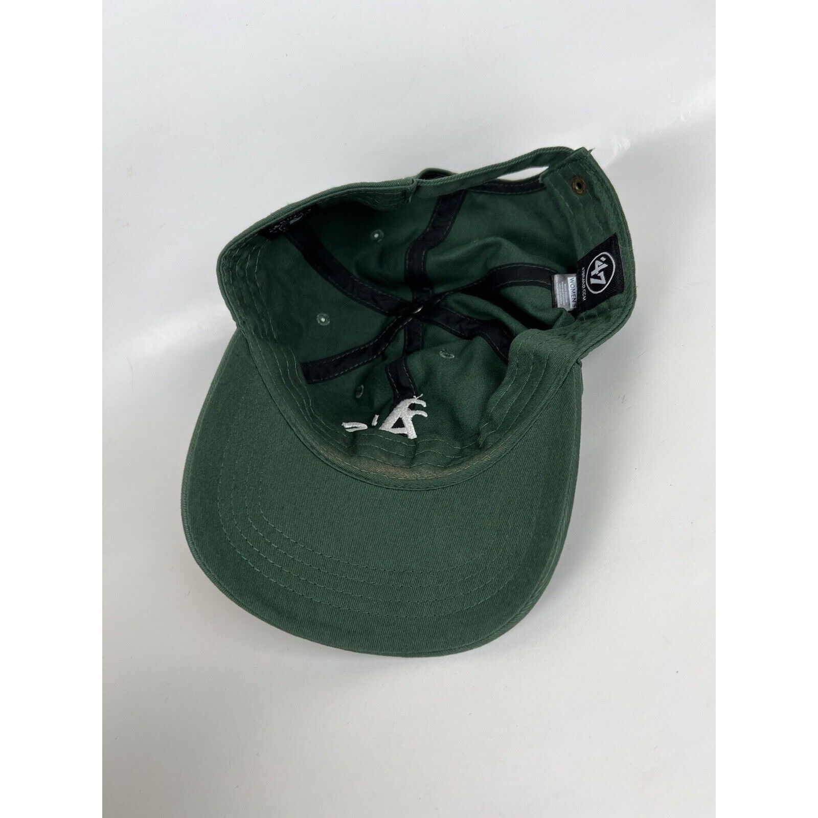 47 Brand Oakland Athletics Strapback Hat Cap Women’s By 47 Brand Gree Size ONE SIZE - 7 Thumbnail