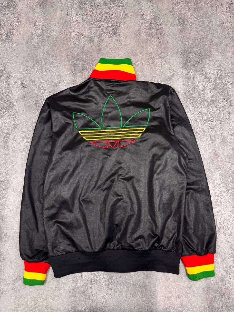 Adidas Adidas Rasta Bob Marley Men Track Jacket Chile 62 Black Size US S / EU 44-46 / 1 - 10 Thumbnail