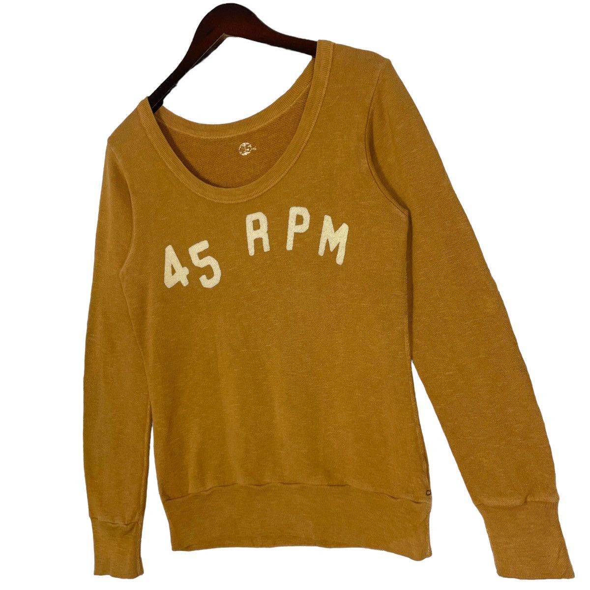 45rpm Vintage 45rpm Sweatshirt Women Spell Out Crewneck Japanese Size S / US 4 / IT 40 - 3 Thumbnail