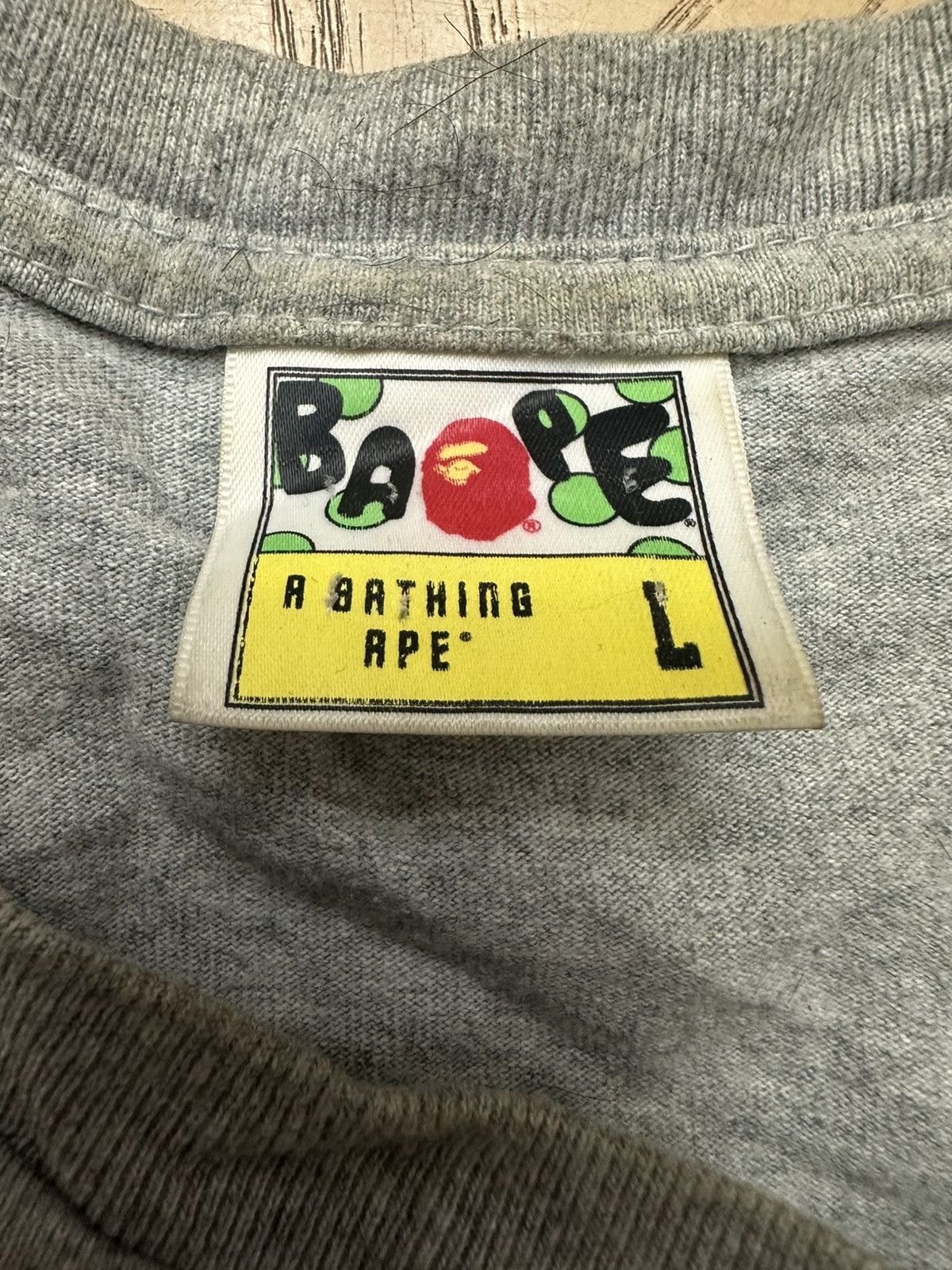 Bape BAPE/A/Bathing Ape cartoon Print Short Sleeve Size US XL / EU 56 / 4 - 5 Thumbnail