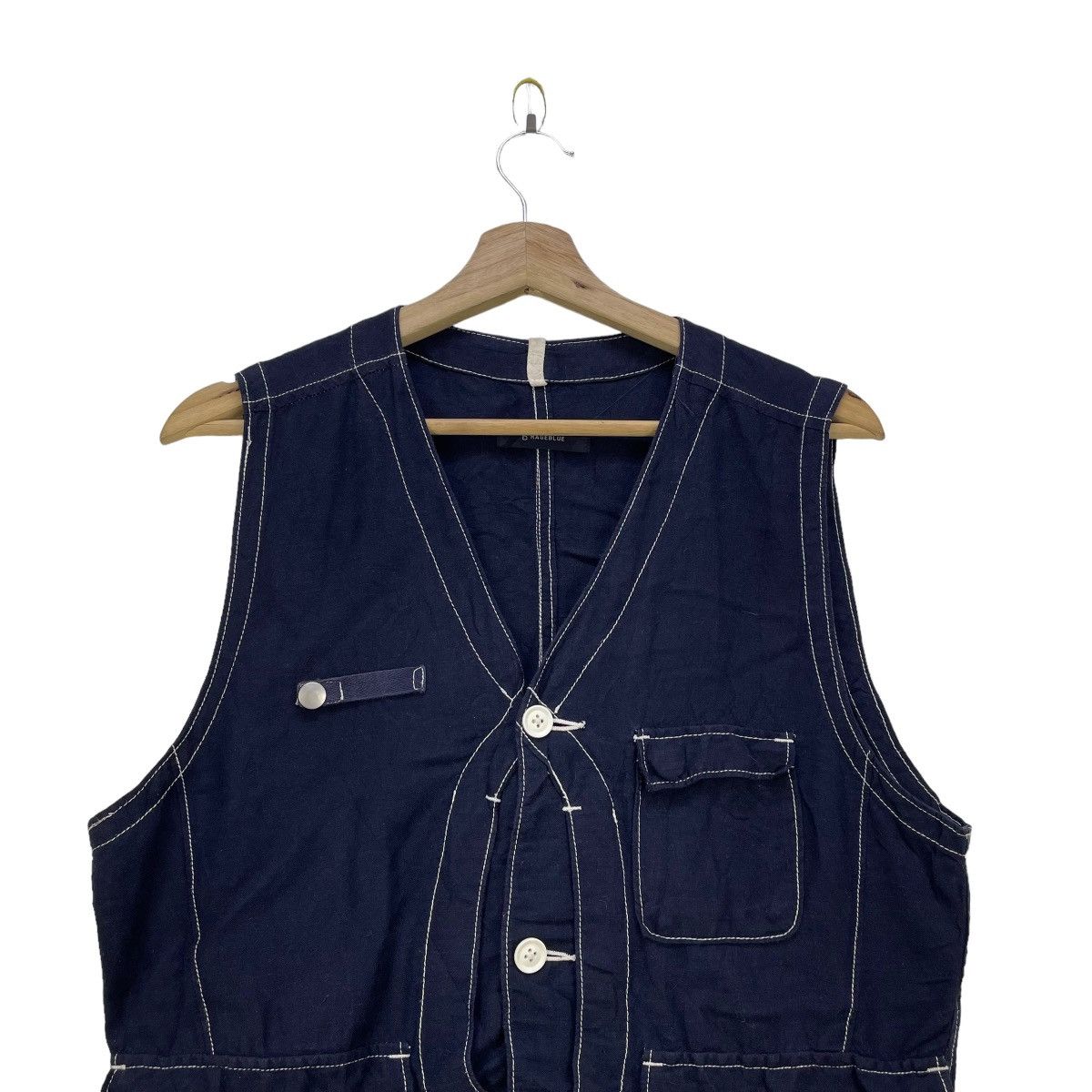 45rpm Japanese Brand Rageblue Vest Jacket Size US M / EU 48-50 / 2 - 4 Thumbnail
