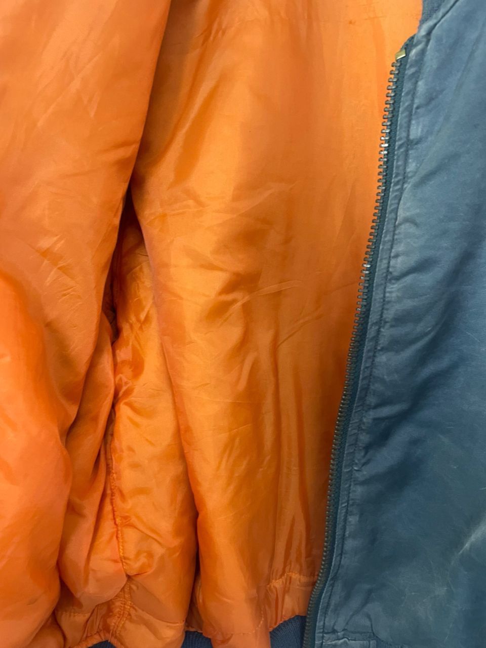 Alpha Industries × Vintage Vintage Alpha Industries Bomber Jacket Reversable Size US L / EU 52-54 / 3 - 10 Thumbnail
