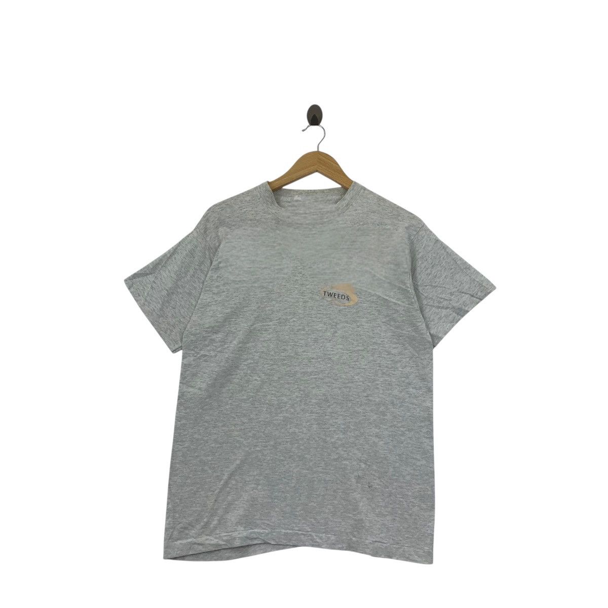 Vintage Vintage 90’ TWEEDS CLOTHING INC Single Needles Stitches T Size M / US 6-8 / IT 42-44 - 1 Thumbnail