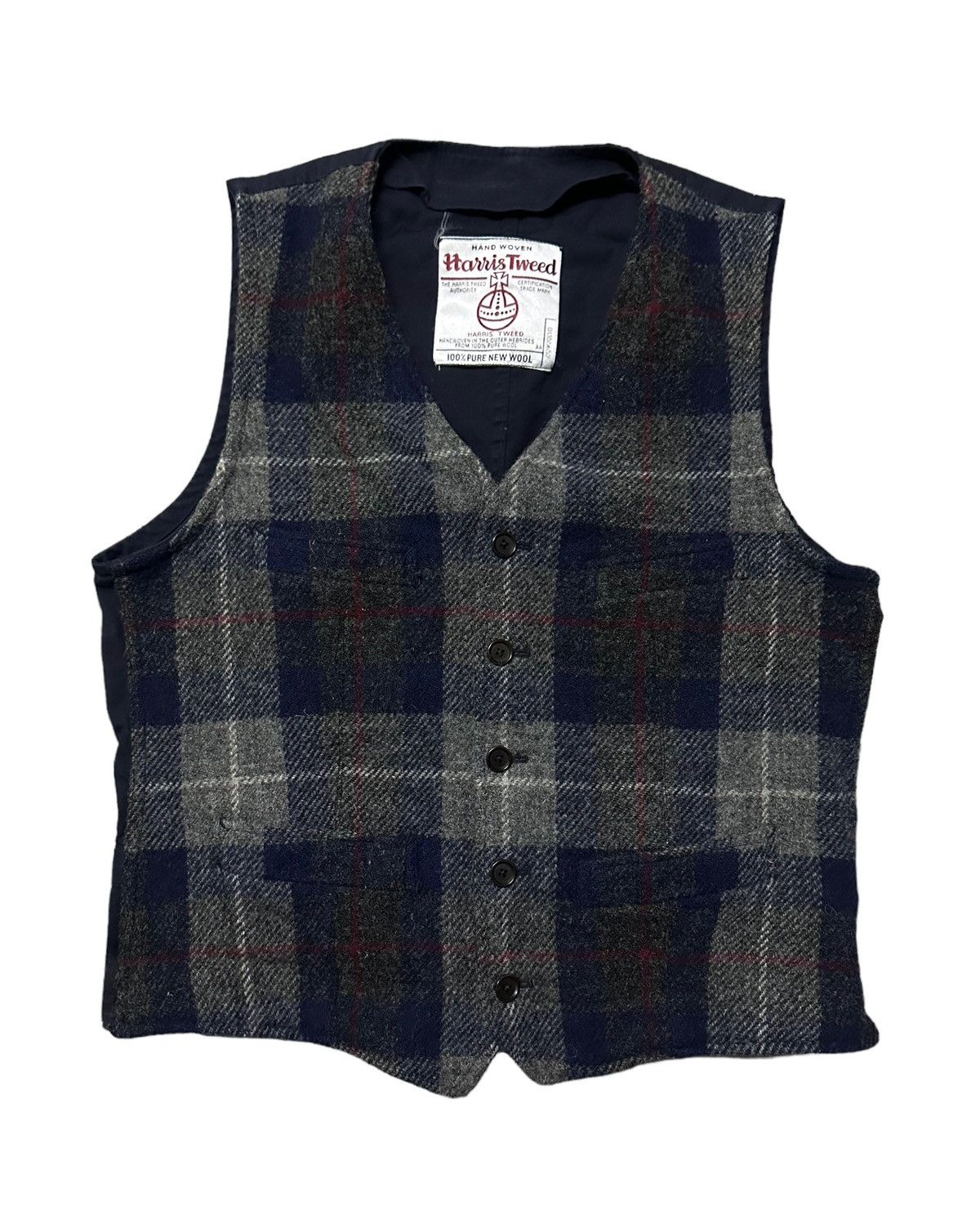 Harris Tweed Harris tweed wool vest Size US M / EU 48-50 / 2 - 5 Thumbnail