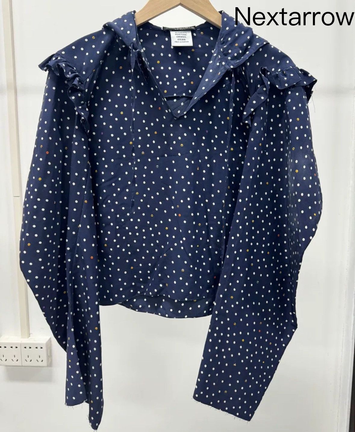 Vetements Vetements 18ss lace Emoji sleeve hoodie2412-Nextarrow Size US XS / EU 42 / 0 - 1 Thumbnail
