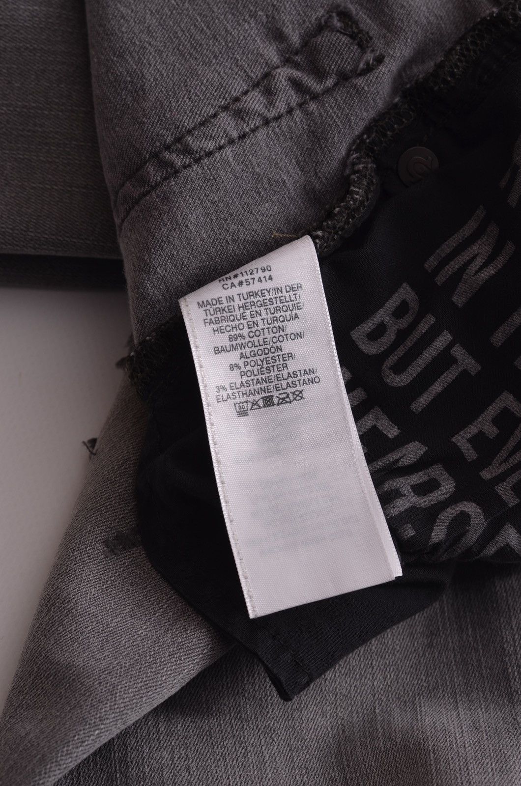 Japanese Brand 🔥 True Religion Rocco Distressed Skinny Jeans Y2K Logo Size US 29 - 8 Thumbnail