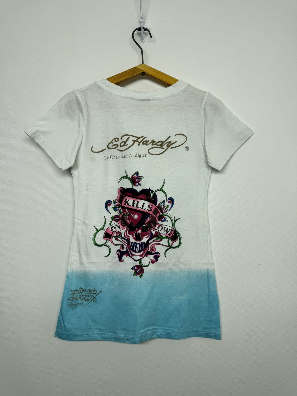 Ed Hardy Vintage Ed Hardy by Christian Audigier T-Shirt Size L / US 10 / IT 46 - 2 Thumbnail