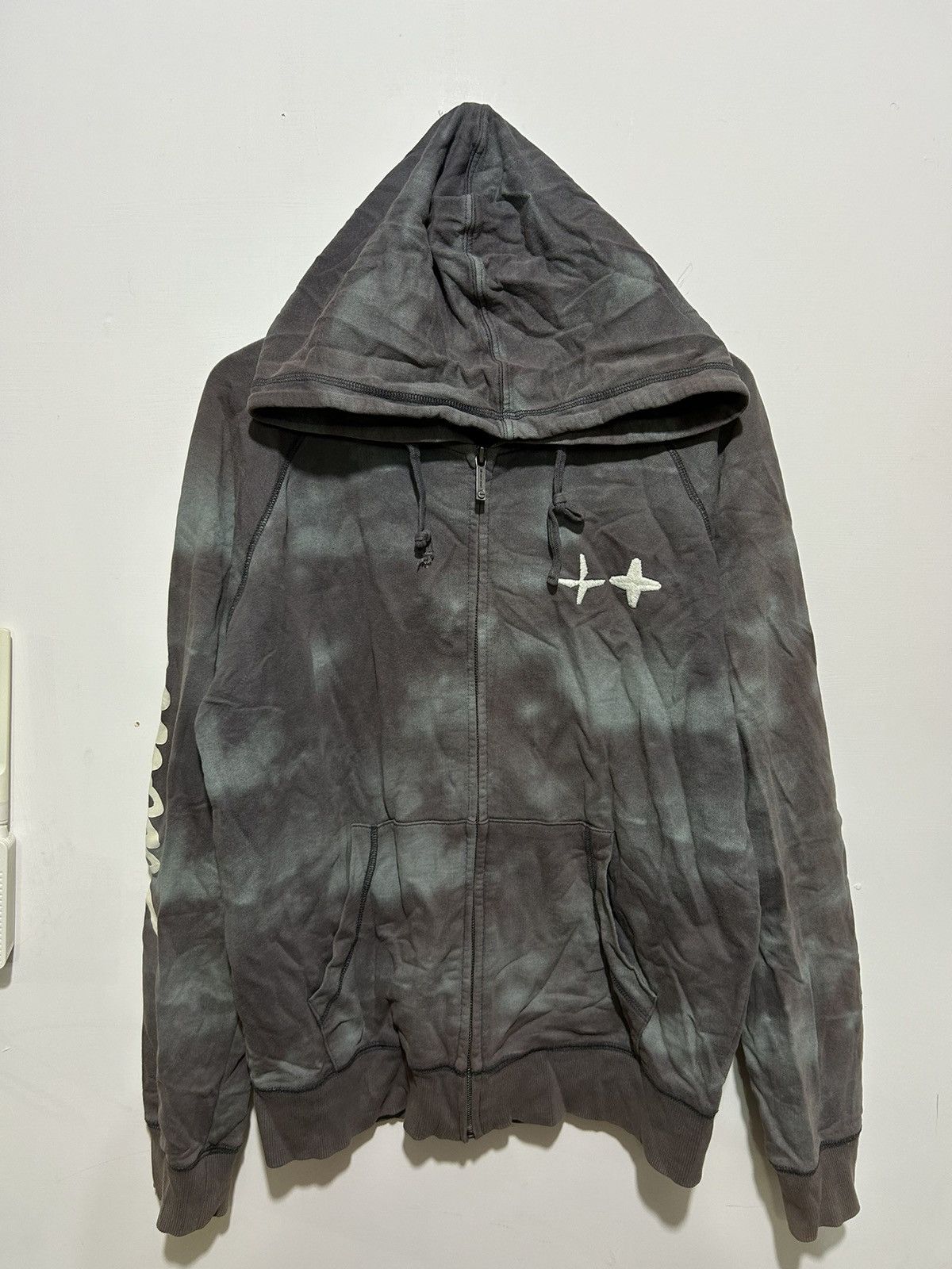 Japanese zip hoodie hysteric styled