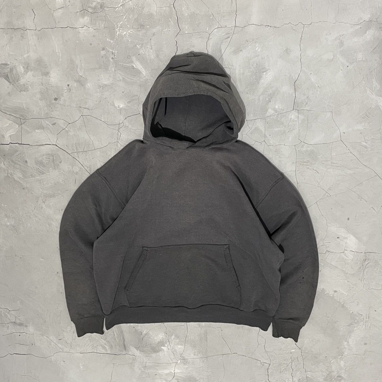 Rare Vintage 90s Sun Faded Black Hoodie