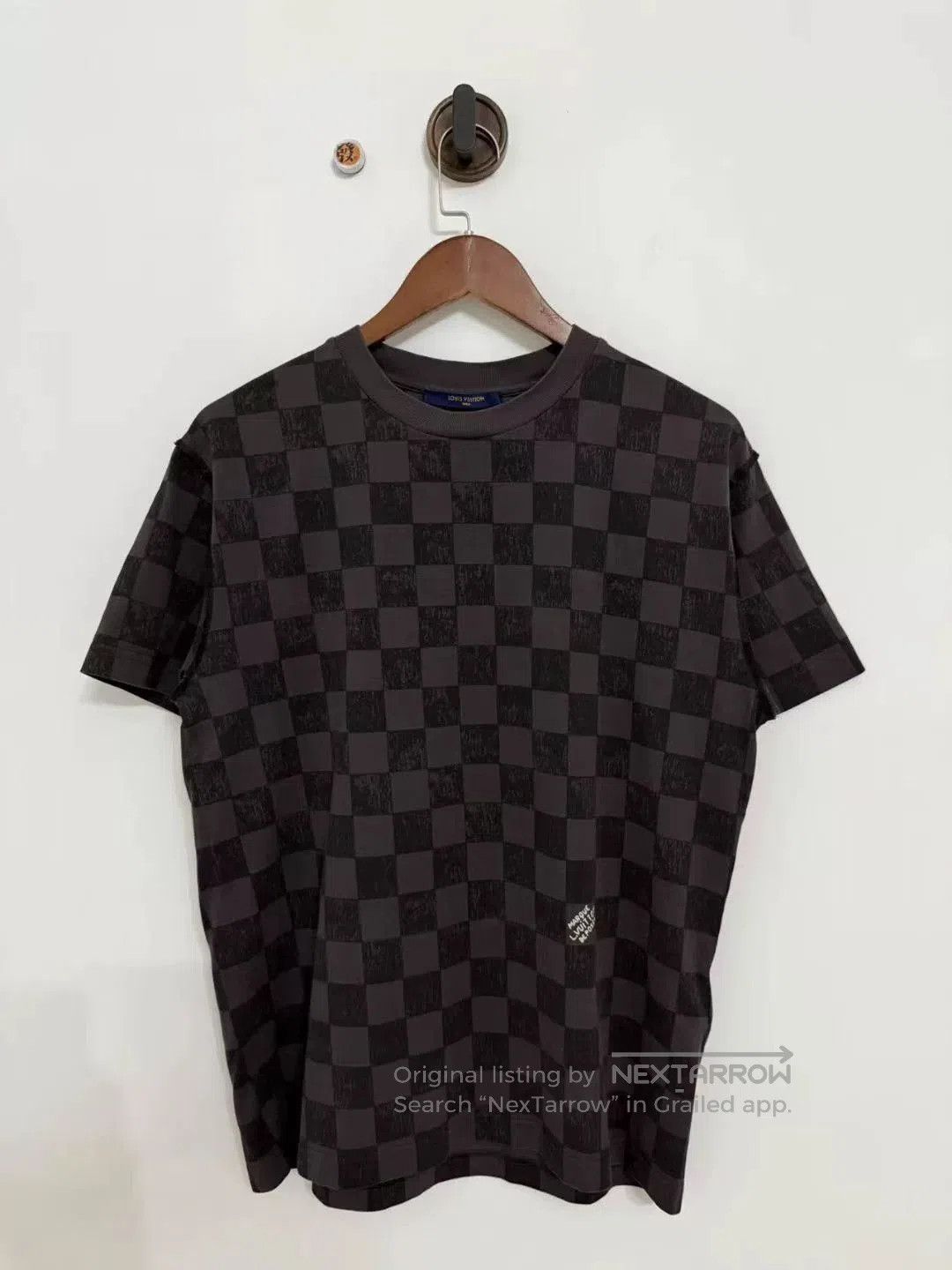 Louis Vuitton Louis Vuitton Checkerboard Logo Short Sleeve. Size US S / EU 44-46 / 1 - 1 Thumbnail
