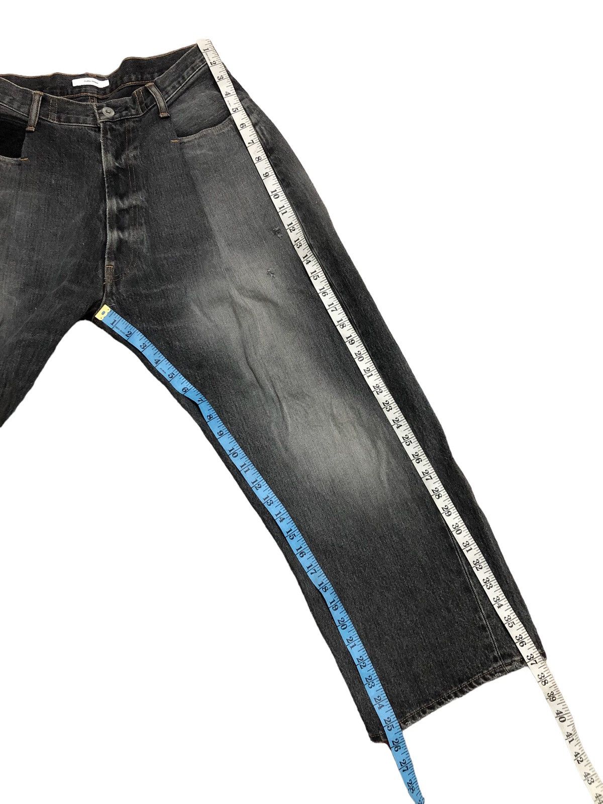 Journal Standard SUPER BAGGY JOURNAL STANDARD DISTRESSED DENIM Size US 29 - 8 Thumbnail