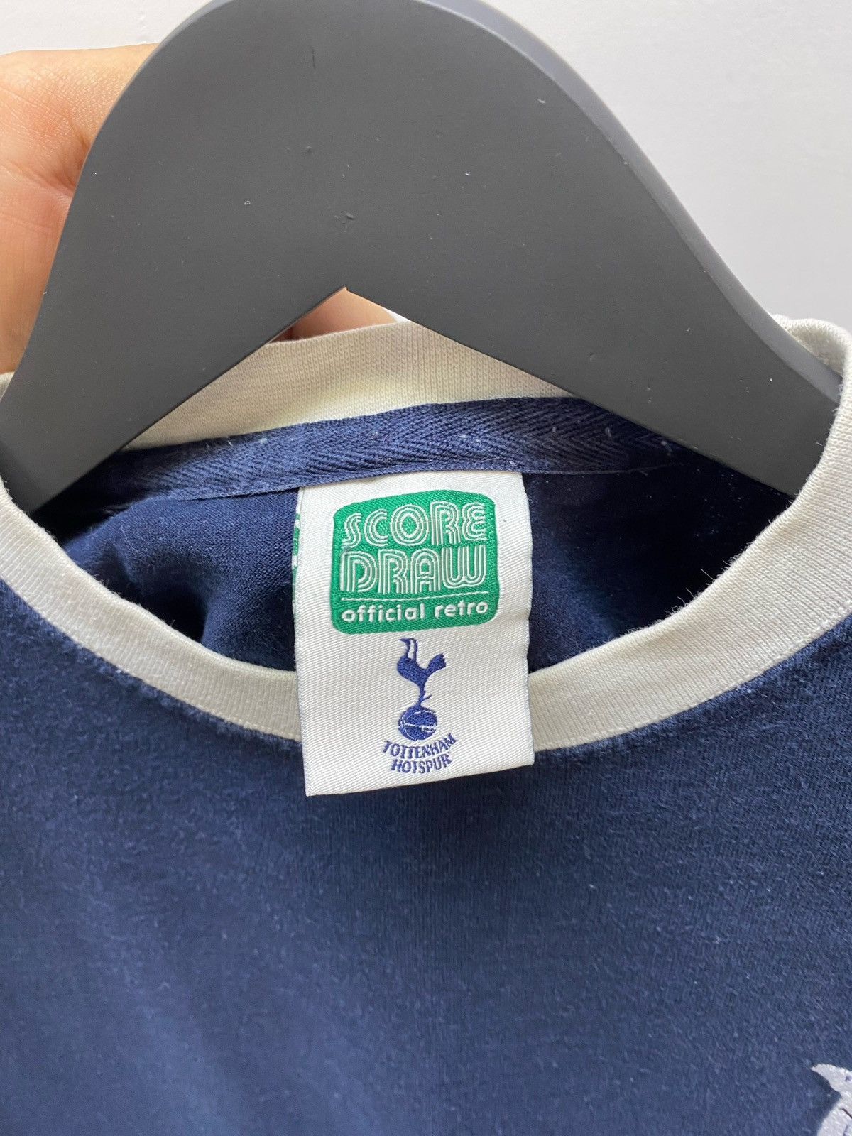 Vintage Score Draw Tottenham Hotspur 70s Retro Remake Size US L / EU 52-54 / 3 - 12 Thumbnail