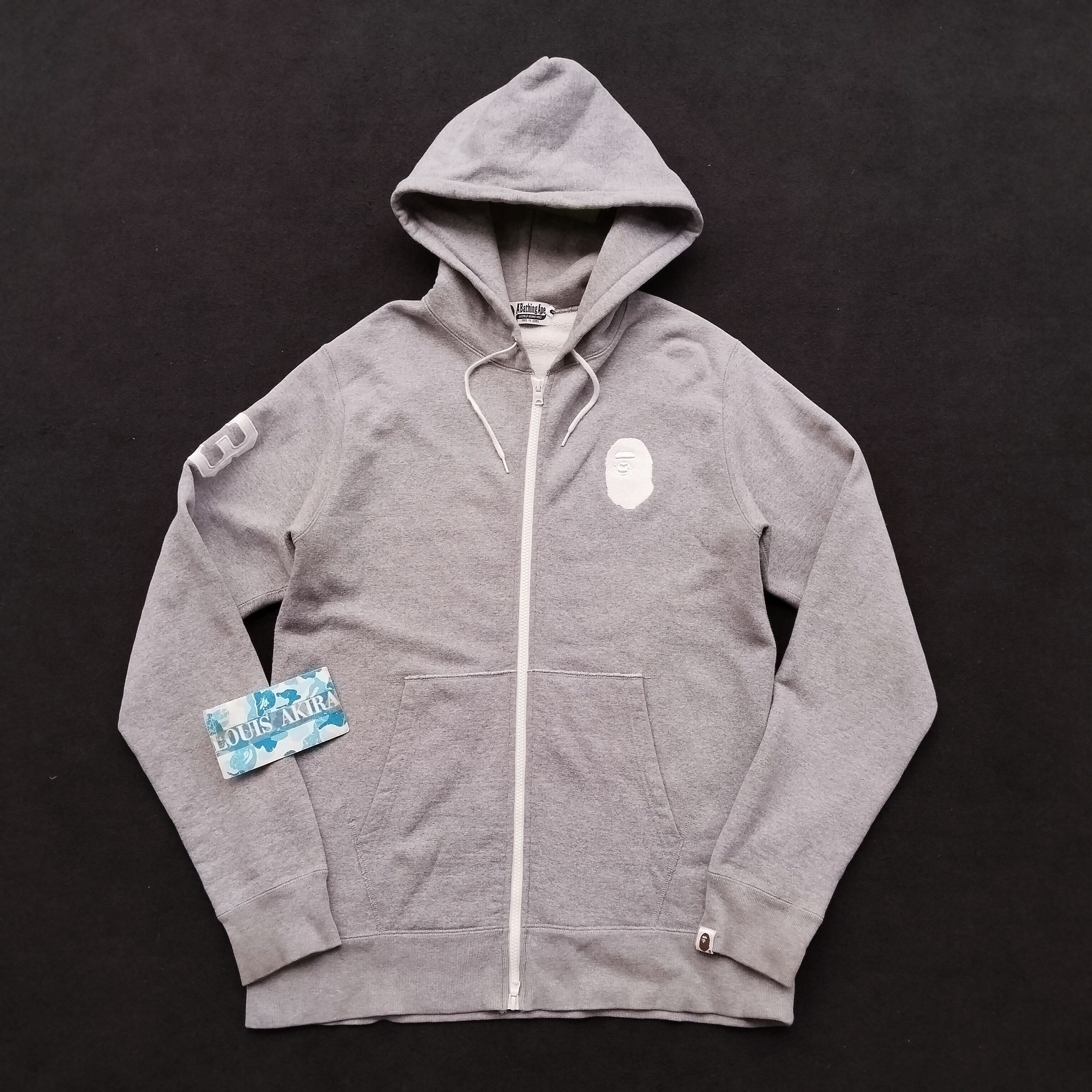Bape Bape Embriodery Ape Head Zip Hoodie Size US XL / EU 56 / 4 - 1 Thumbnail