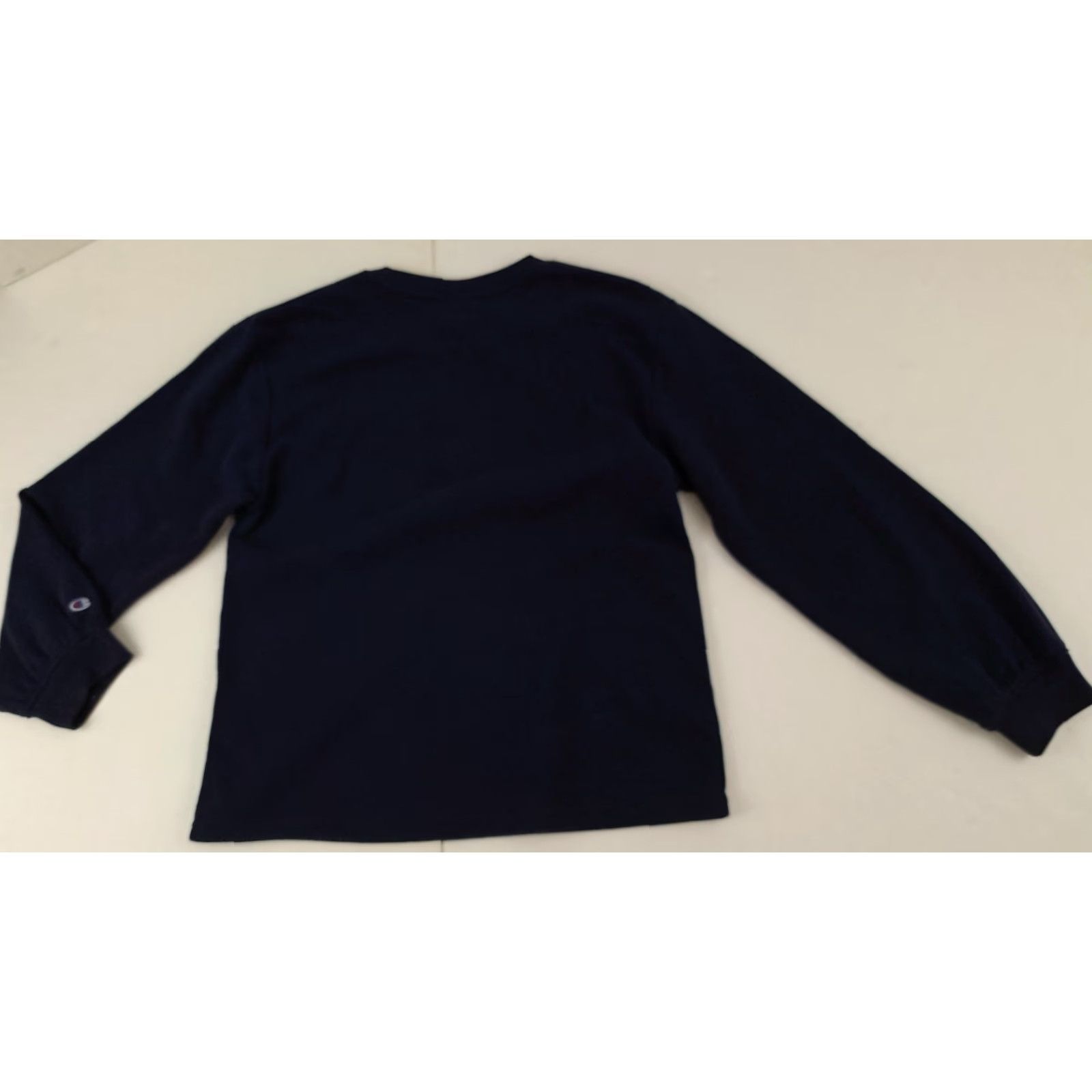 Champion VINTAGE Champion University Sweatshirt Shirt Unisex Adults M Blue Cotton Canvas Crew Neck Pullover Long Sleeve Embossed Wolverines Size US M / EU 48-50 / 2 - 5 Thumbnail