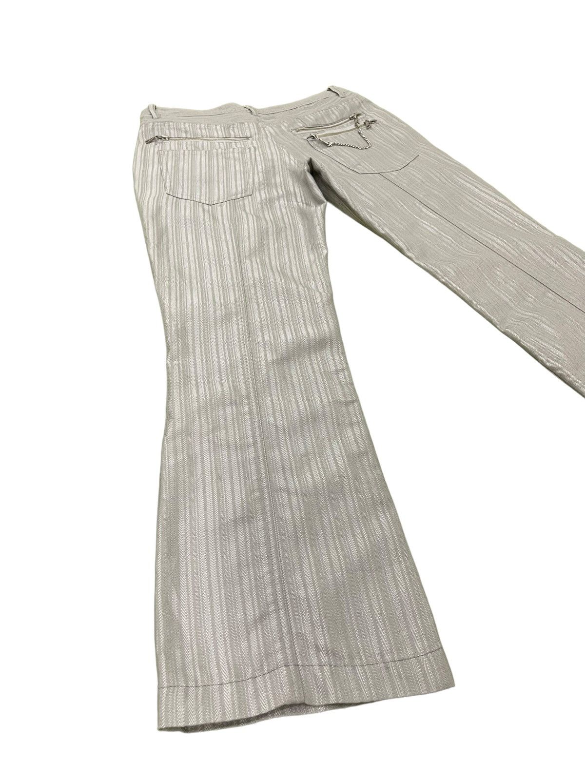 Japanese Brand Flare Jeans Herringbones Takaiq.com Boot Cut 8🟦6 Size US 33 - 1 Thumbnail