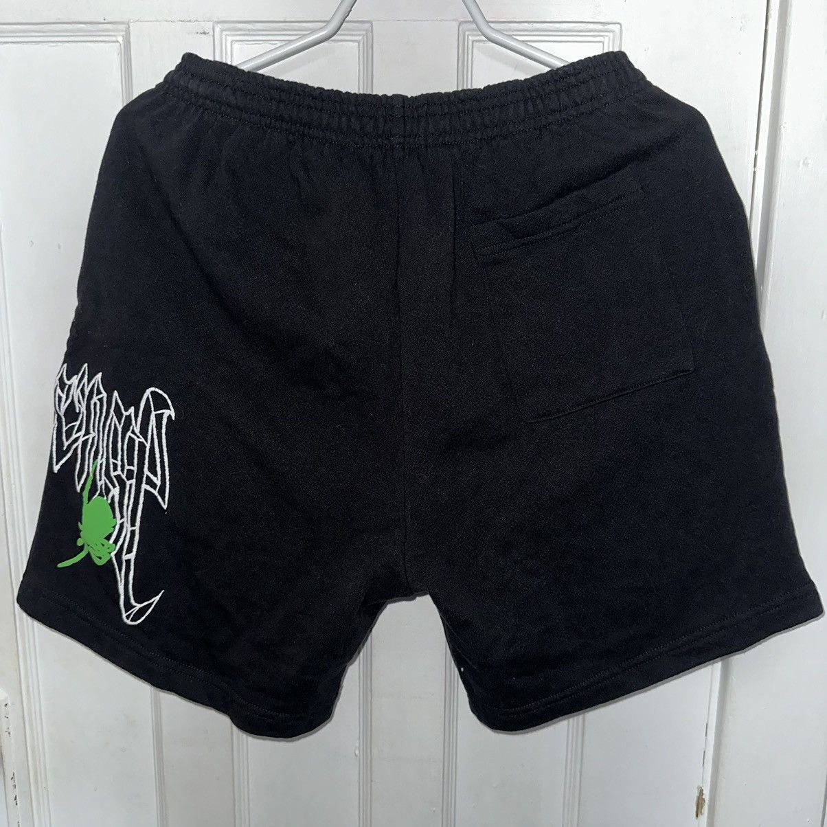 Revenge Green Spider Arch Shorts Size US 30 / EU 46 - 2 Thumbnail