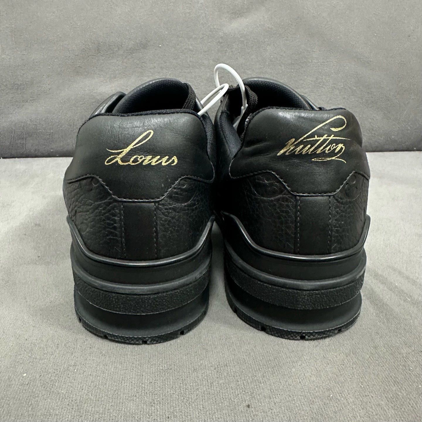Louis Vuitton Size 40/LV Trainer, Pure Black/S5379/Casual Shoes Size US 7 / EU 40 - 2 Thumbnail