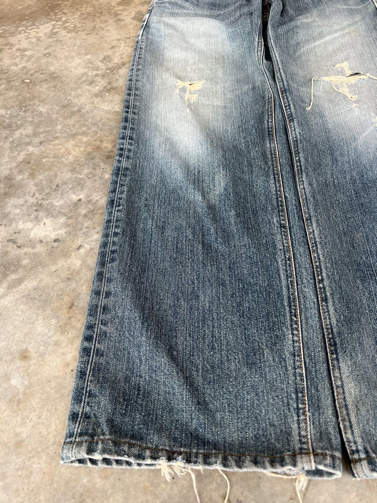 Edwin EDWIN EXCLUSIVE VINTAGE EXTRA BAGGY FADED DISTRESS JEAN Size US 31 - 7 Thumbnail