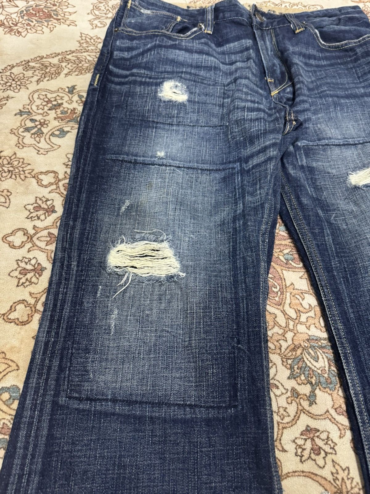 Japanese Brand × Vintage Vintage Express Jeans Slim Fit Low Rise Bootcut Size US 36 / EU 52 - 5 Thumbnail
