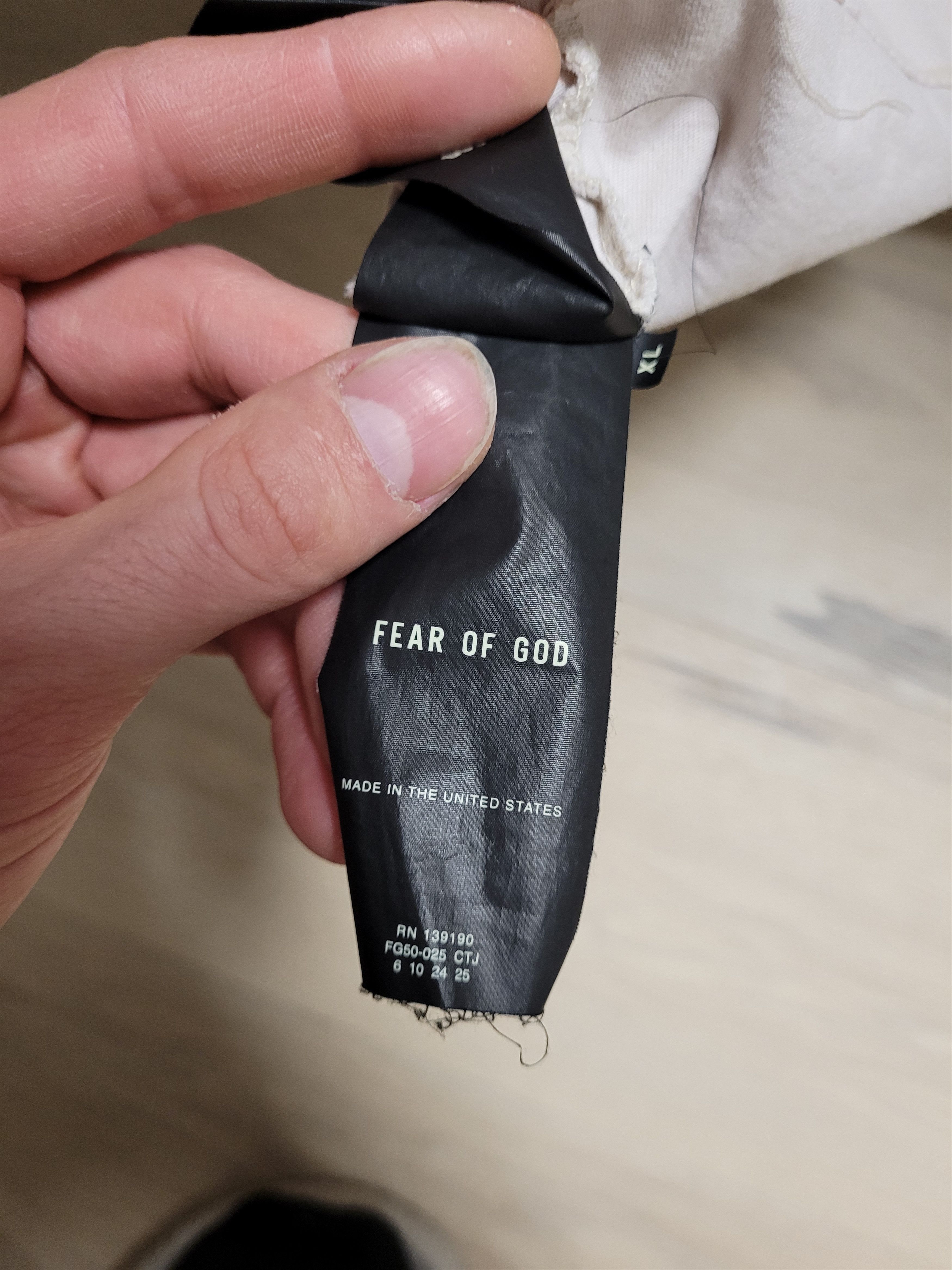 Fear of God Fear Of God SEVENTH Collection FG TShirt Size US XL / EU 56 / 4 - 5 Thumbnail