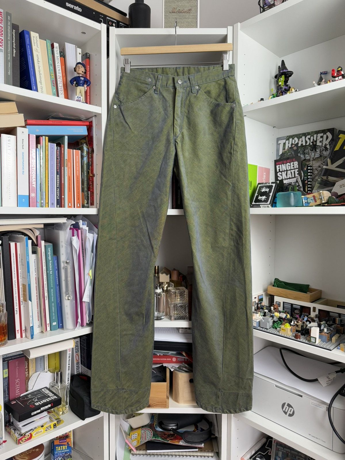 Cowboy Equipment × Levi's Vintage Levi’s acid corduroy pants 29x34 avantgarde archive Size 29" - 1 Thumbnail