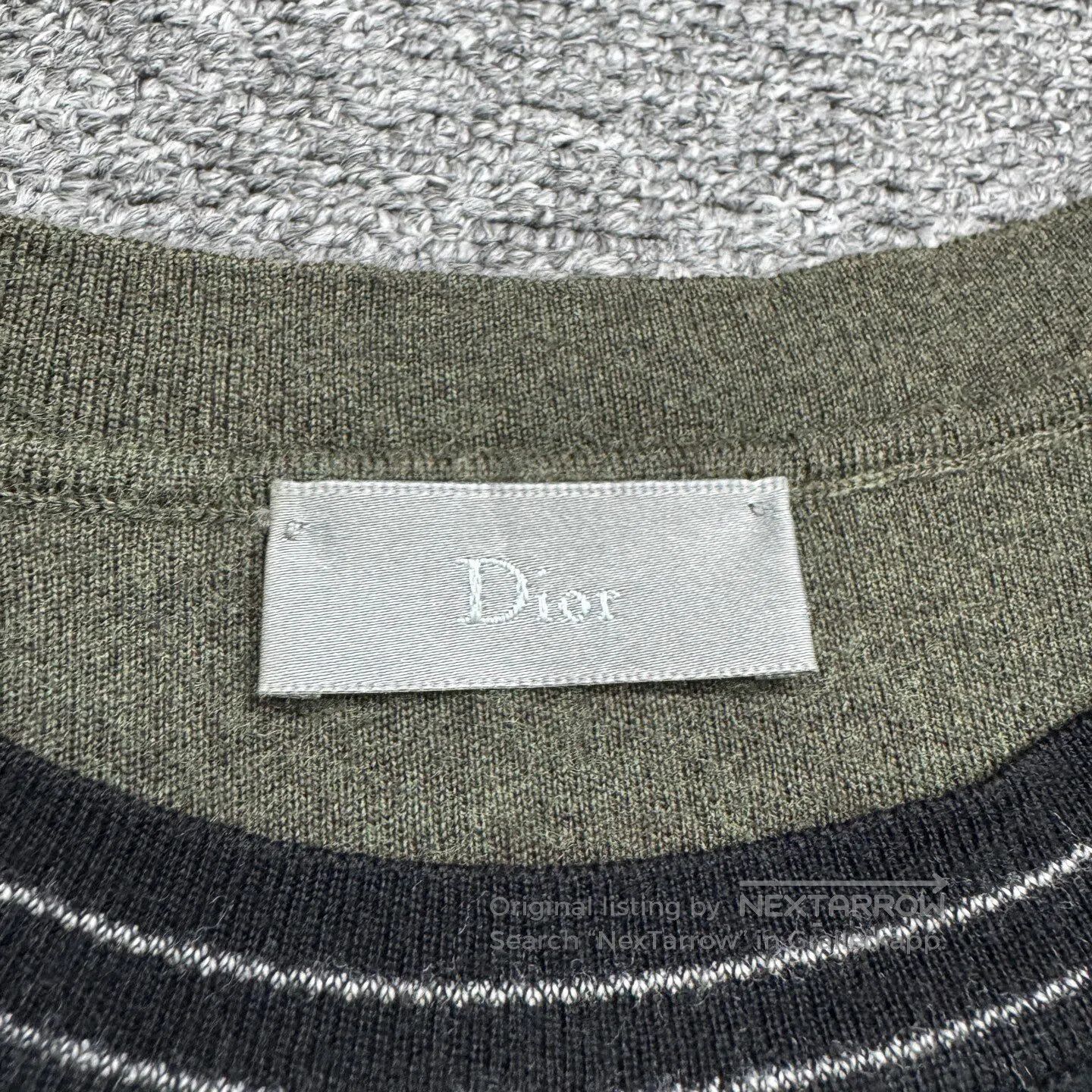 Dior Dior Long-sleeved wool garment with front and back seams| Size S / US 4 / IT 40 - 3 Thumbnail