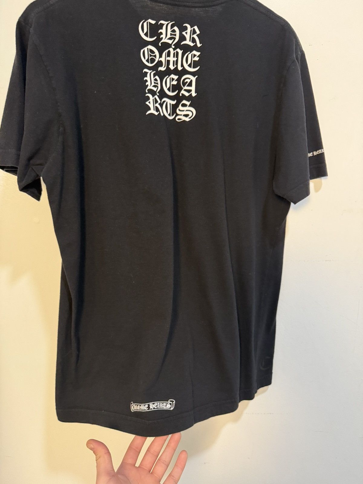 Chrome Hearts Chrome Hearts Horseshoe eye chart tee Size US L / EU 52-54 / 3 - 7 Thumbnail