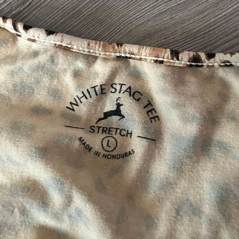 Other white stage brown black leopard print tank top Size L / US 10 / IT 46 - 3 Thumbnail