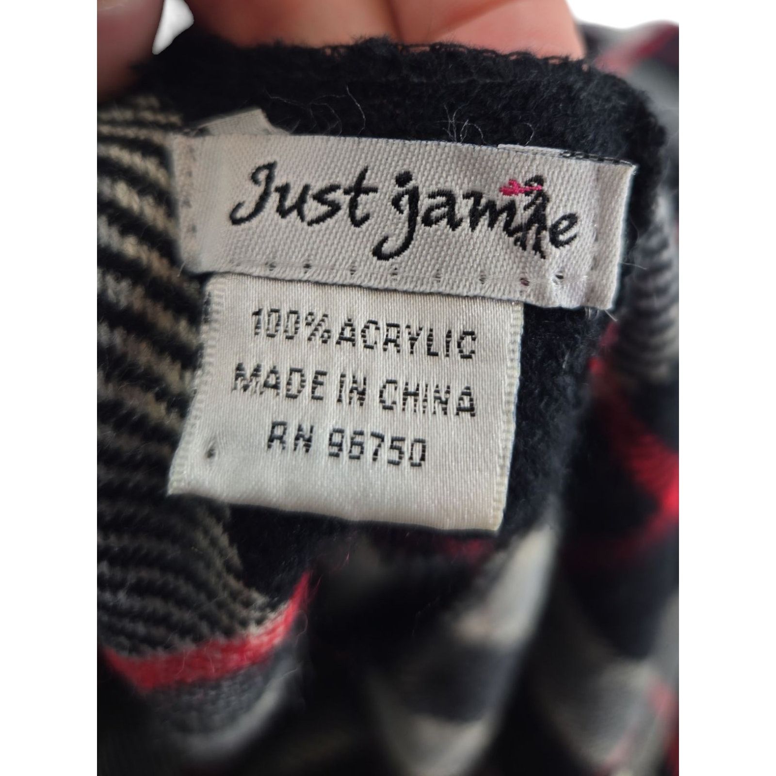 Other Just Jamie | Plaid, Fringed Shawl | Size OS Size ONE SIZE - 5 Thumbnail