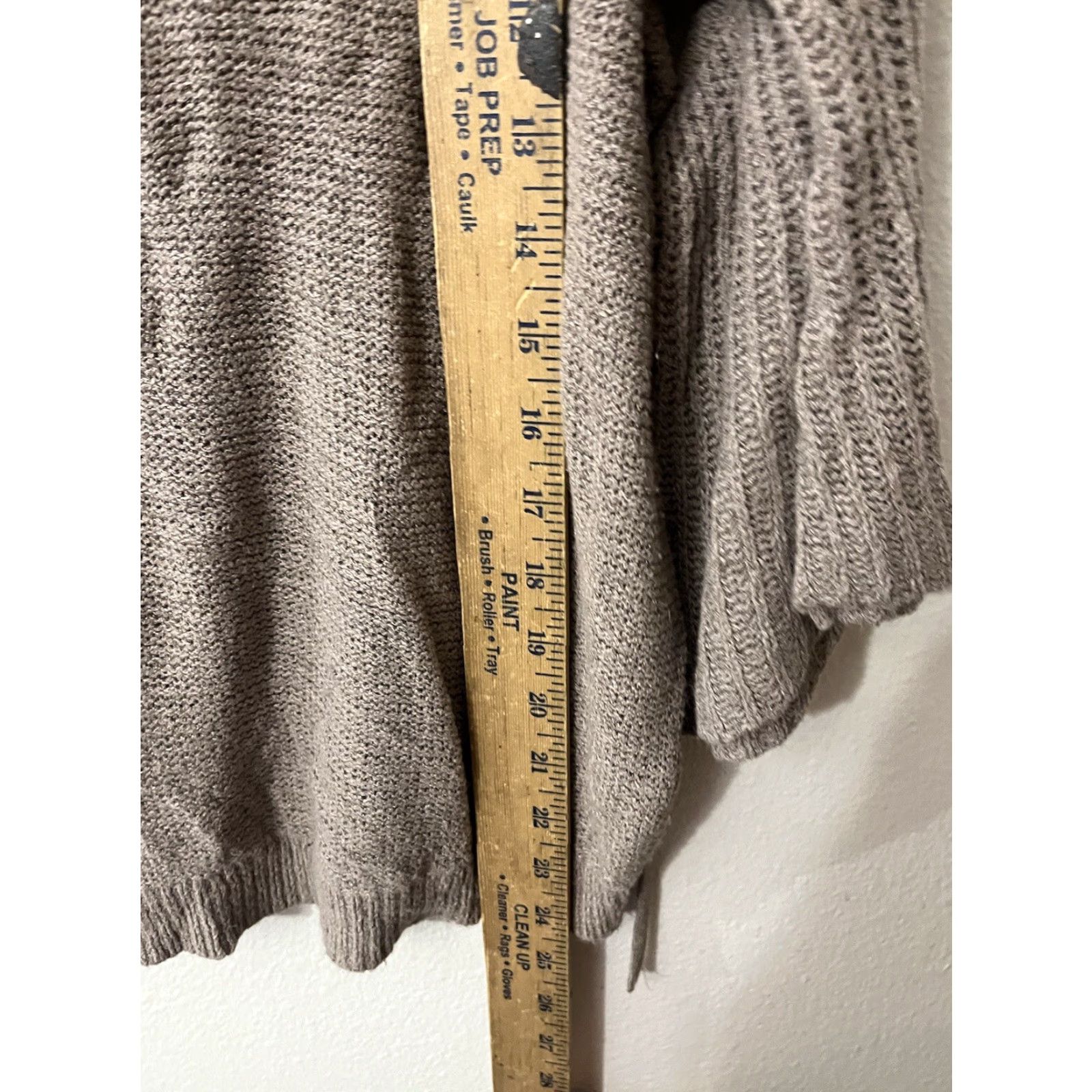 Express Express Women’s Brown Knit Short Sleeve Sweater Cold Shoulder Medium Size M / US 6-8 / IT 42-44 - 4 Thumbnail