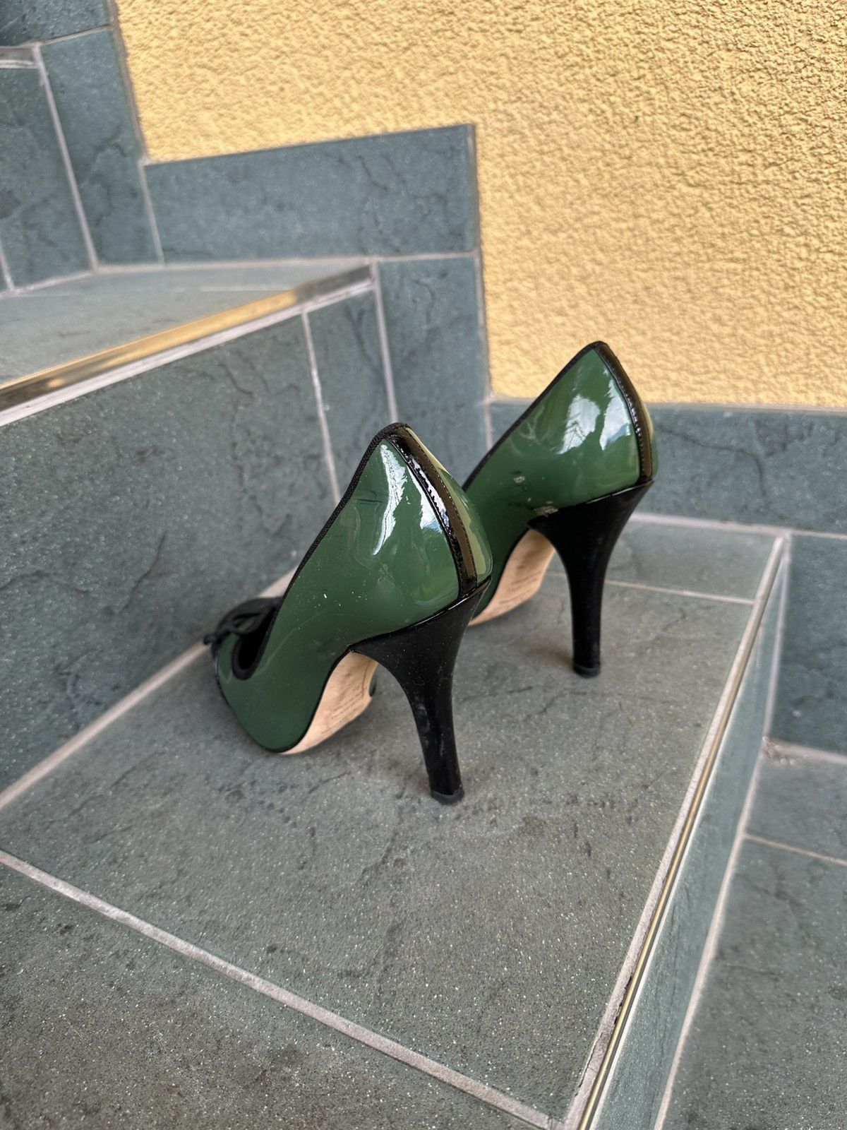 Dolce & Gabbana Dolce Gabbana Vintage Retro Rare Heels green size 36 Size US 6 / IT 36 - 8 Thumbnail