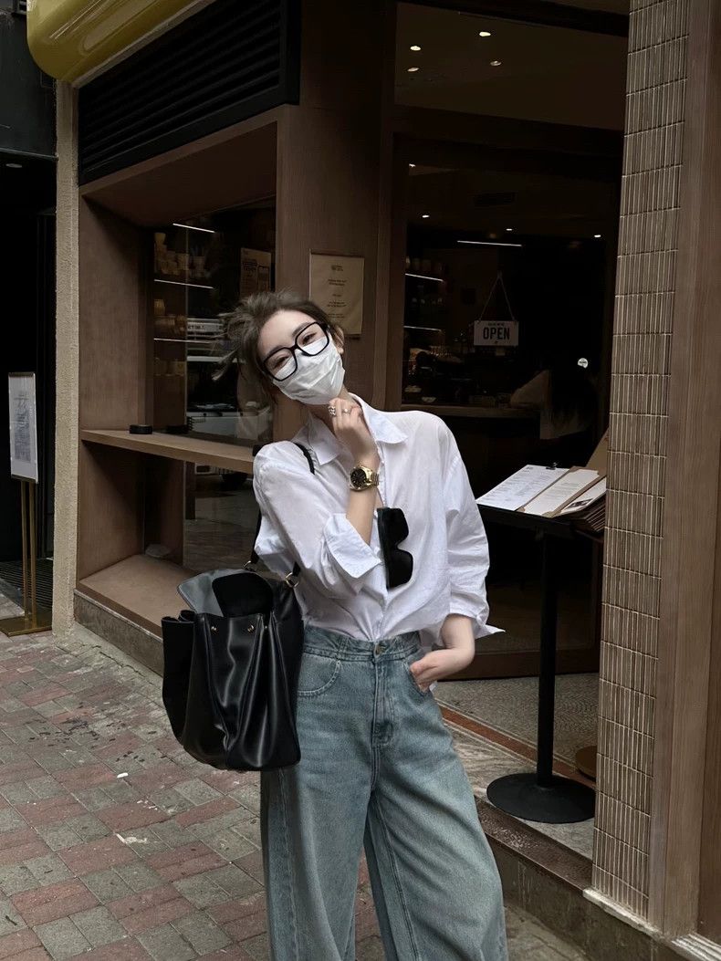 Other LOEWE White classic shirts, Size XS / US 0-2 / IT 36-38 - 6 Thumbnail