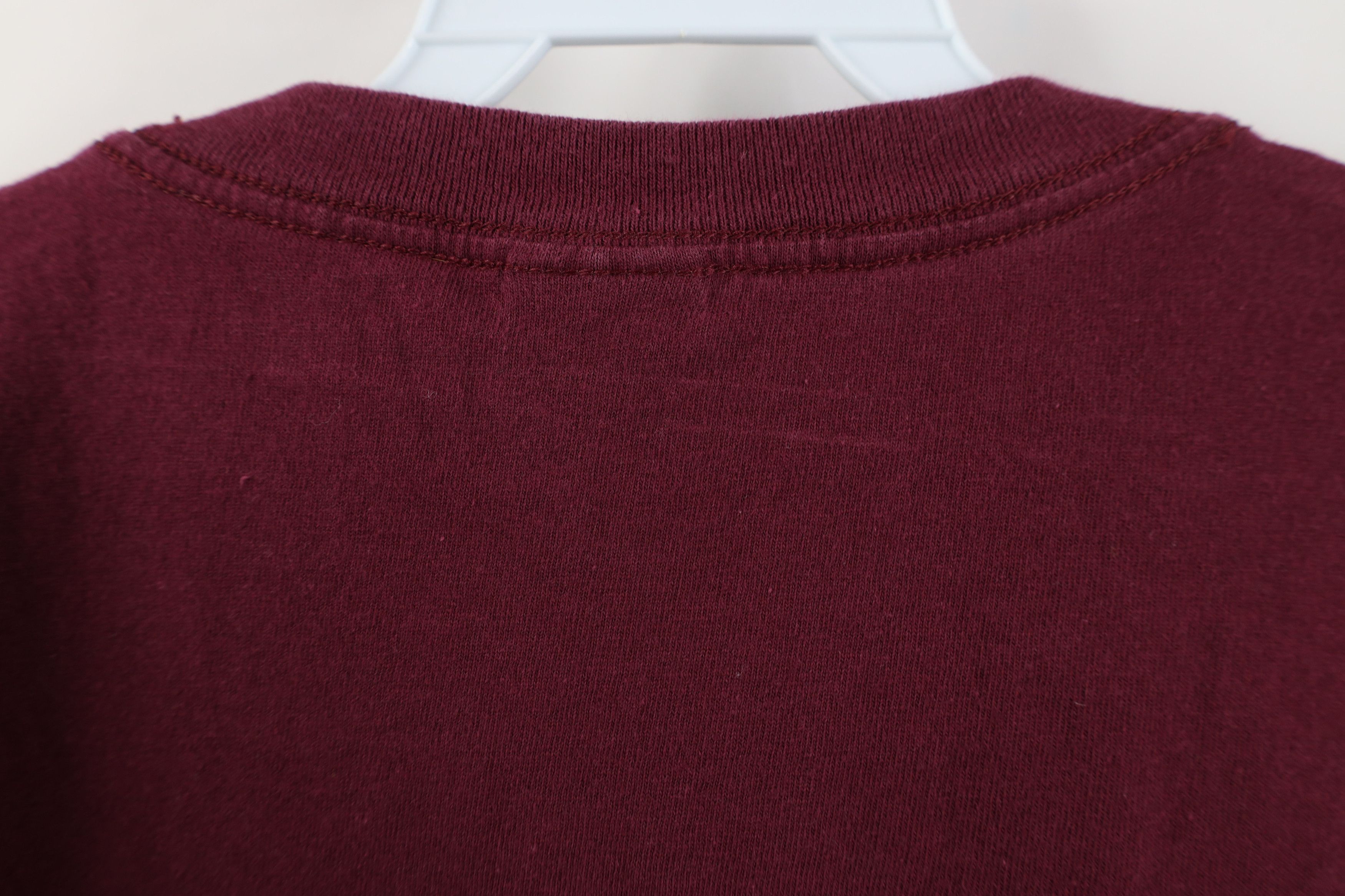 Vintage Vintage 90s Y2K Streetwear Skateboarding T-Shirt Maroon Size US XL / EU 56 / 4 - 11 Thumbnail