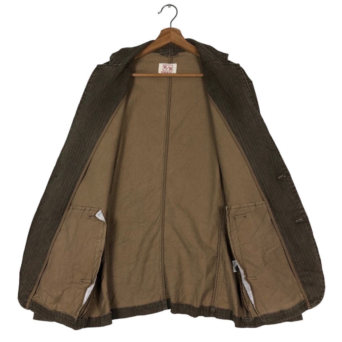 Issey Miyake 🔥Vintage Chore Work Jacket Duck Canvas Rush Hour Japan Size US L / EU 52-54 / 3 - 13 Thumbnail